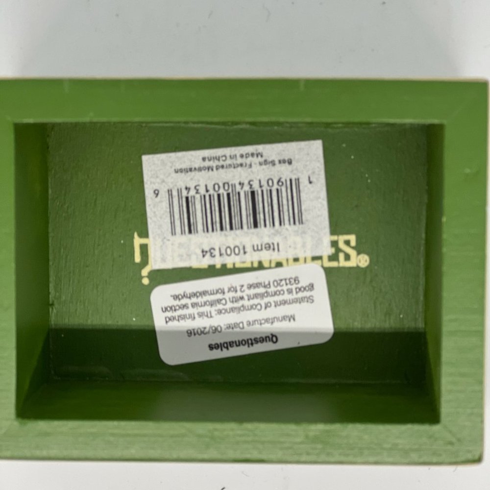 New Primitive by Kathy "Fractured Motivation" distressed box sign - Picture 2 of 6